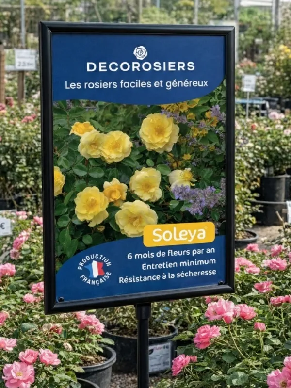 Affichette PVC DECOROSIERS® Soleya®