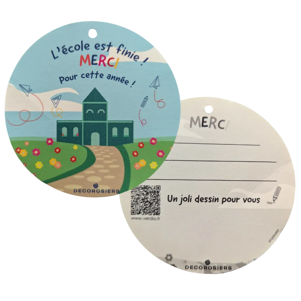 CHROMO L'ECOLE EST FINIE!