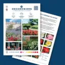 Plaquette A4 DECOROSIERS® PAYSAGE recto-verso